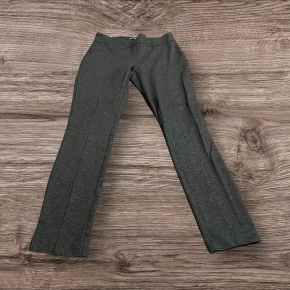 Hilary Radley Pants - Hilary Radley Women’s Gray Slimming Skinny Pull On Work Stretch Pants Size Small